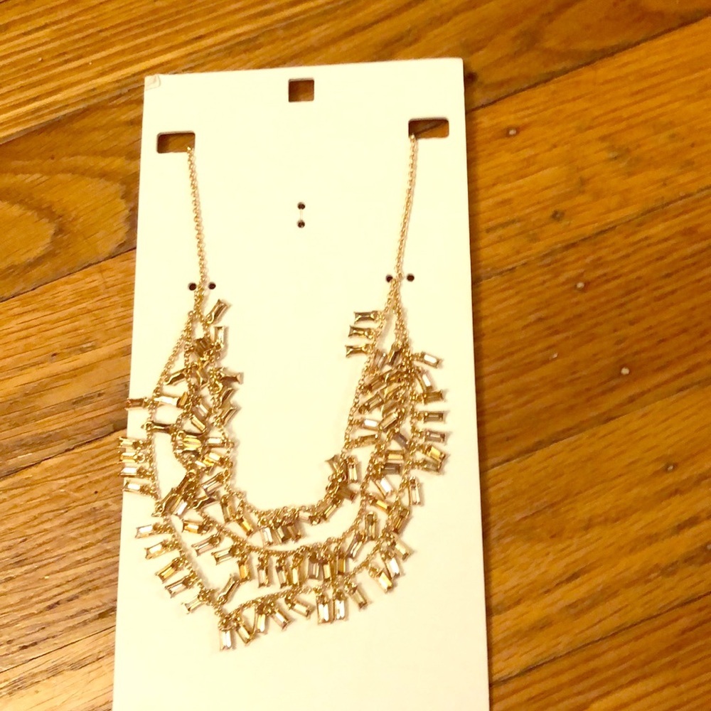 Gold layered necklace